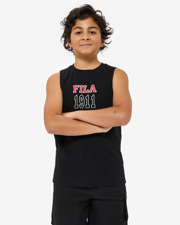 FILA barn fila zoki tank svart HHL843151 svart