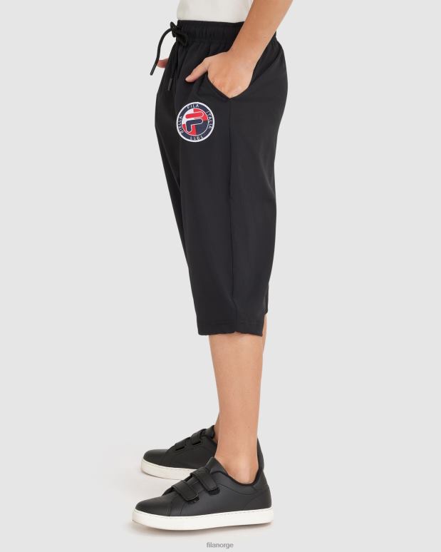 FILA barn svart gutt ryan 3/4 bukse fila HHL843090 svart
