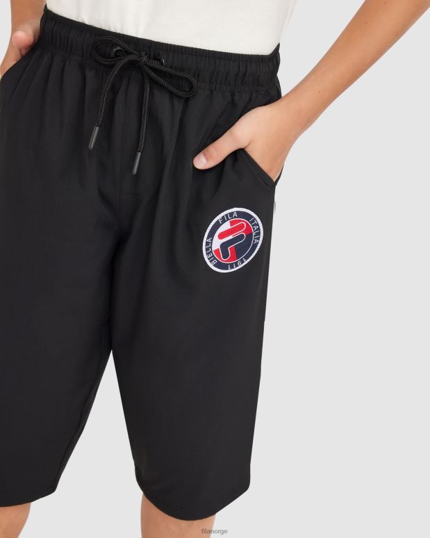 FILA barn svart gutt ryan 3/4 bukse fila HHL843090 svart