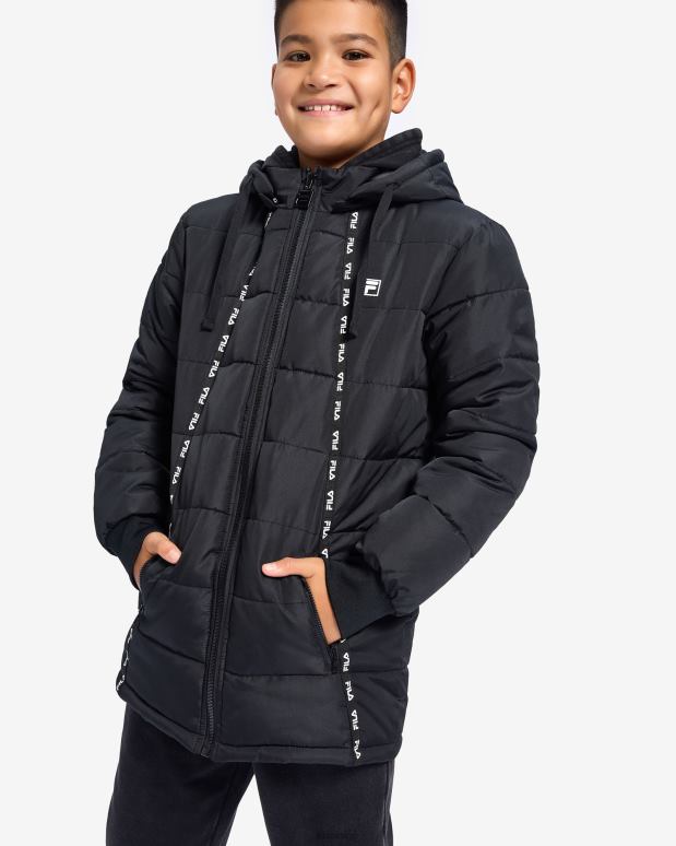 FILA barn fila boys maxim puff jakke svart HHL843163 svart