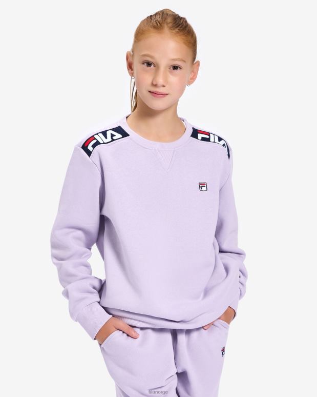 FILA barn pastell lilla fila barnemerke 2.0 mannskap HHL843147 pastell syrin