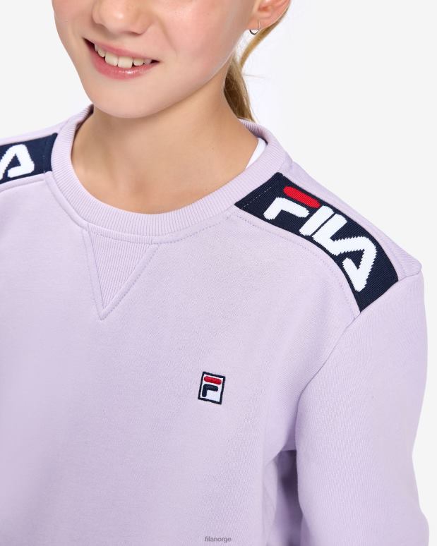 FILA barn pastell lilla fila barnemerke 2.0 mannskap HHL843147 pastell syrin