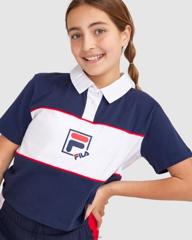 FILA barn fila new navy jente lana polo HHL843082 ny marine
