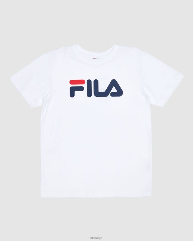 FILA barn hvit klassisk barneskjorte fila HHL843096 hvit