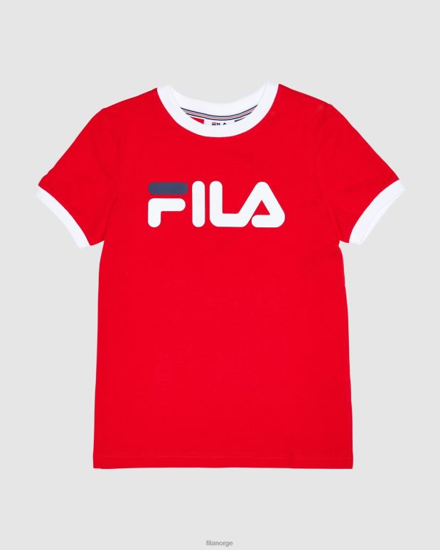 FILA barn klassisk jenteringer-t-skjorte rød fila HHL843131 rød