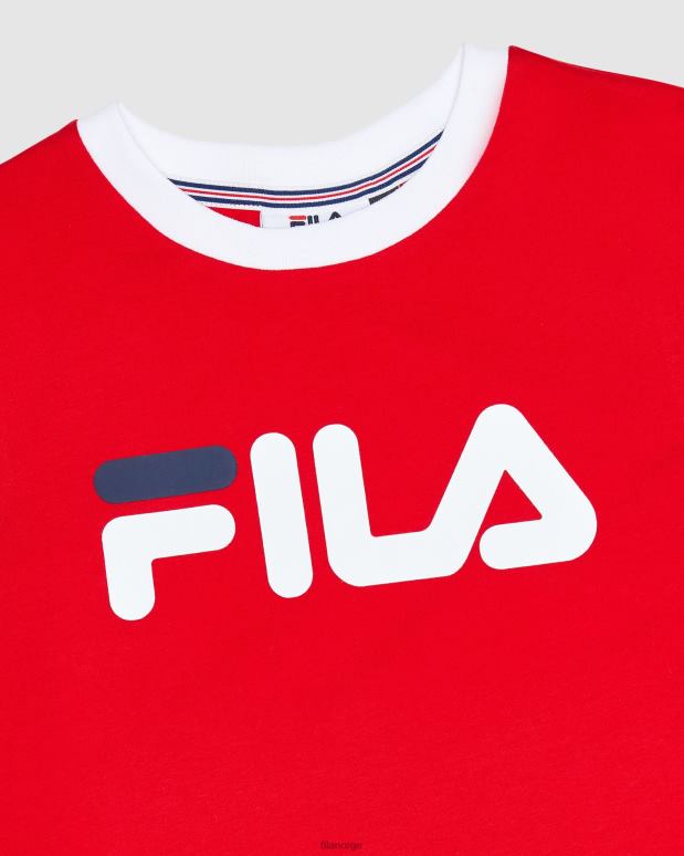 FILA barn klassisk jenteringer-t-skjorte rød fila HHL843131 rød