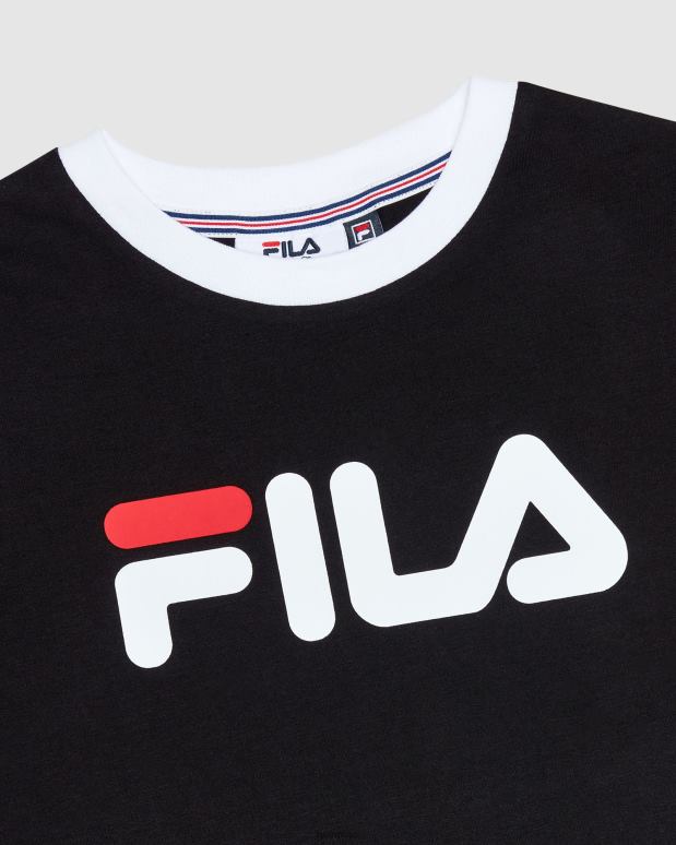 FILA barn svart fila klassisk t-skjorte for jenter HHL843135 svart