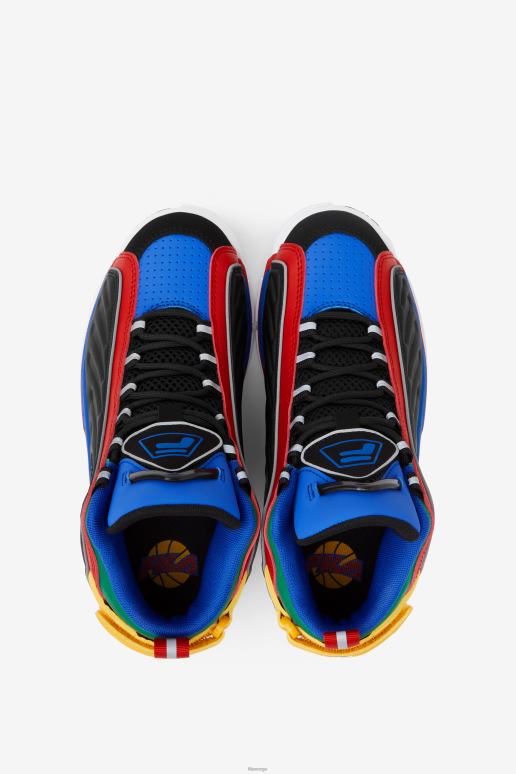 FILA barn blå/rød/amazon little kids\' grant hill 2 game break fila HHL842226 blå/rød/amazon