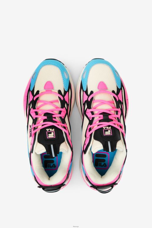 FILA barn fila gardenia/blåfisk/sukkerplomme små barns ray tracer apex HHL842278 gardenia/blåfisk/sukkerplomme