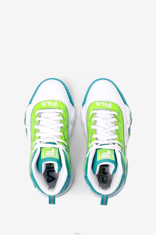 FILA barn fila hvit/keramikk/grønn små barne-mb HHL842230 hvit/keramisk/grønn