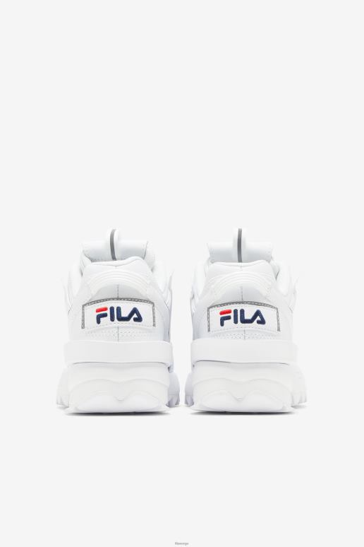 FILA barn fila little kids\' disruptor 2 exp hvit/marine/rød HHL842185 hvit/marine/rød