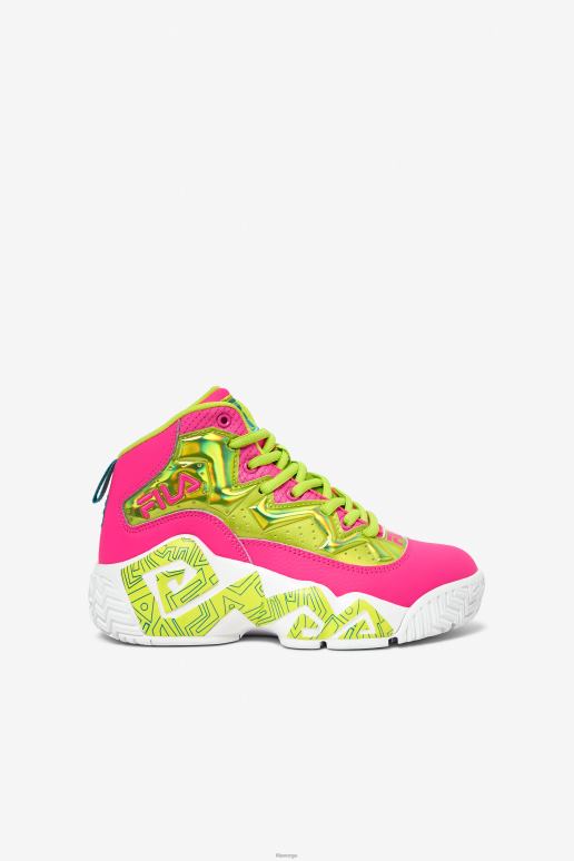 FILA barn fila små barns mb natttur rosa/lime punch/hvit HHL842251 rosa/lime punch/hvit