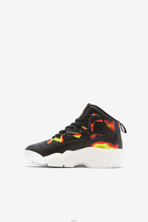 FILA barn små barns mb svart/rød oransje/rød fila HHL842231 svart/rød oransje/rød