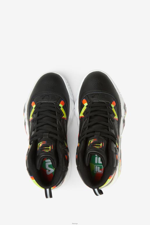 FILA barn små barns mb svart/rød oransje/rød fila HHL842231 svart/rød oransje/rød