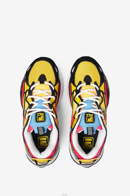 FILA barn små barns ray tracer apex fila svart/diva rosa/hvit HHL842276 svart/diva rosa/hvit