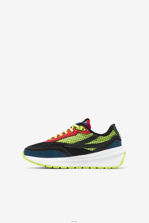 FILA barn små barns renno fila svart/blå/rød HHL842282 svart/blått/rødt