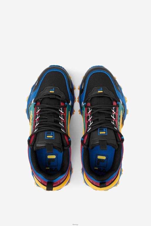 FILA barn sort/rio rød/imperial blå fila små barn oaktmont tr HHL842259 svart/rio rød/keiserblå