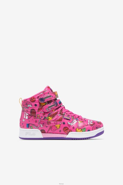 FILA barn sukker plomme/lilla/sitronfila små barns f-14 HHL842205 sukker plomme/lilla/sitron