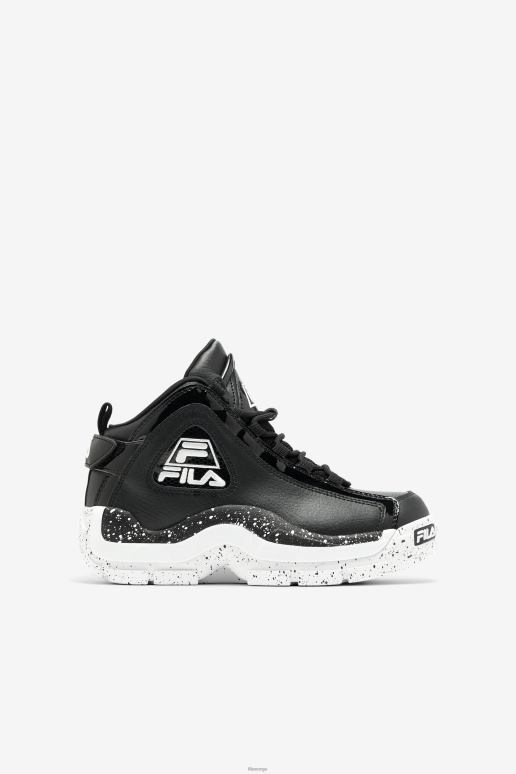 FILA barn svart/hvit fila little kids' grant hill 2 HHL842217 svart hvit