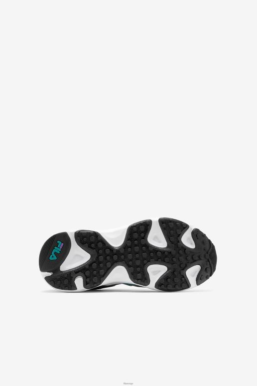 FILA barn svart/lilla/hvit små barns ray tracer apex fila HHL842280 svart/lilla/hvit