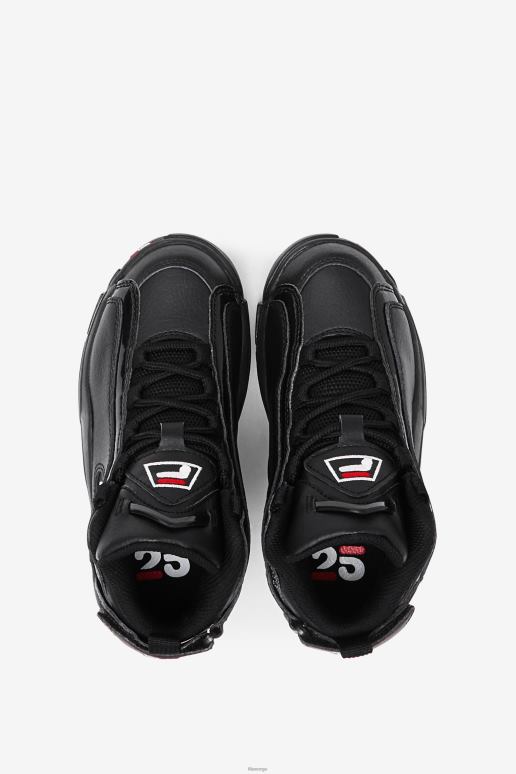 FILA barn big kids\' grant hill 2 25-års jubileumsutgave svart/hvit/rød fila HHL842099 svart/hvit/rød