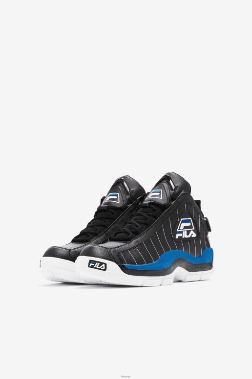 FILA barn big kids\' grant hill 2 historie fila svart/hvit/keiserblå HHL842102 svart/hvit/keiserblå