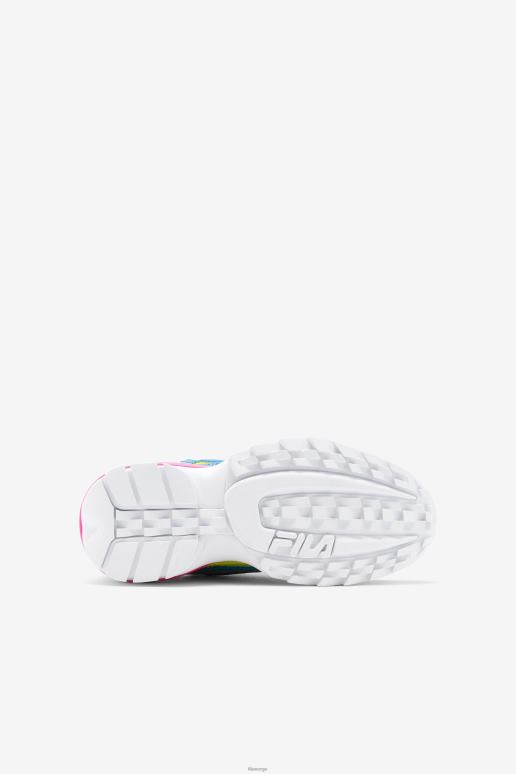FILA barn fila big kids\' disruptor 2 exp gul/atomblå/rosa HHL842053 gul/atomblå/rosa