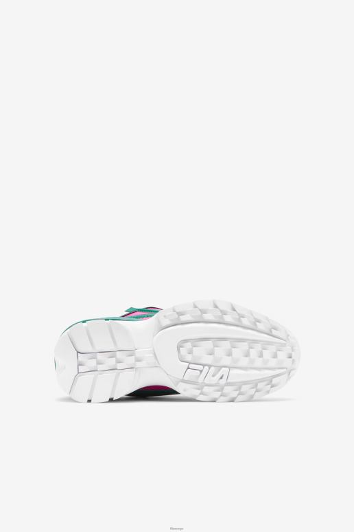 FILA barn fila big kids\' disruptor 2 exp rosa glo/grønn/gull HHL842059 rosa glo/grønn/gull