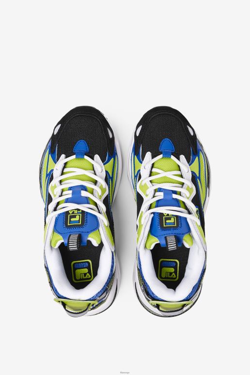 FILA barn fila big kids\' ray tracer apex hvit/svart/lime punch HHL842161 hvit/svart/lime punch