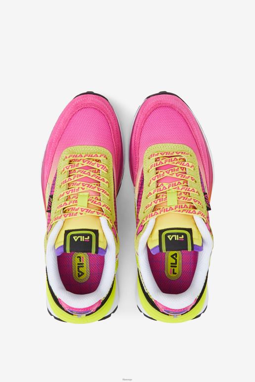 FILA barn fila rosa glo/svovel/hvit store barnerenno HHL842164 rosa glo/svovel/hvit