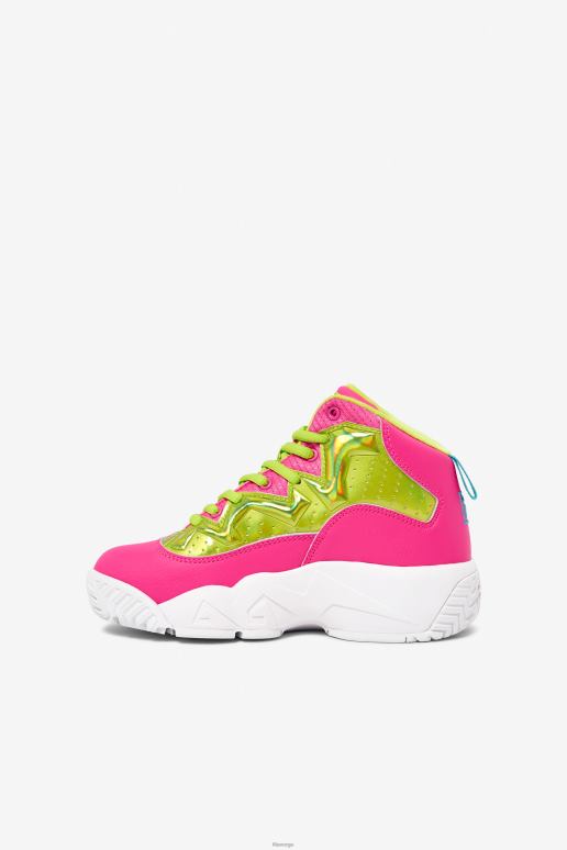 FILA barn fila store barns mb natttur rosa/lime punch/hvit HHL842125 rosa/lime punch/hvit