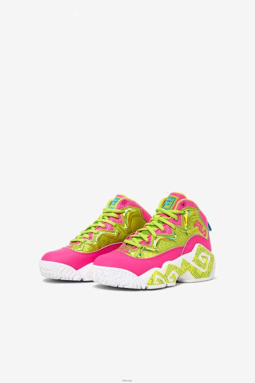 FILA barn fila store barns mb natttur rosa/lime punch/hvit HHL842125 rosa/lime punch/hvit