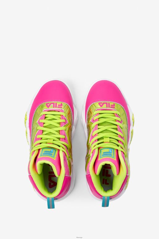 FILA barn fila store barns mb natttur rosa/lime punch/hvit HHL842125 rosa/lime punch/hvit