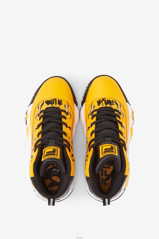 FILA barn gull/svart/hvit fila big kids\' mb HHL842109 gull/svart/hvitt