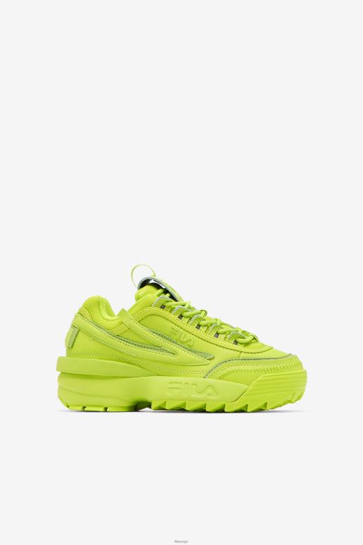 FILA barn lime punch fila store barnedistruptor 2 exp HHL842061 lime punch