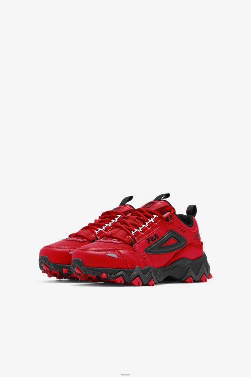FILA barn rød/svart store barne Oakmont tr fila HHL842142 rød svart