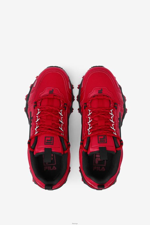 FILA barn rød/svart store barne Oakmont tr fila HHL842142 rød svart