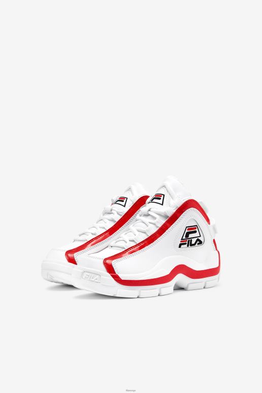FILA barn stor barnegrant hill 2 hvit/rød/svart fila HHL842093 hvit/rød/svart
