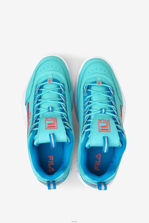 FILA barn store barnas disruptor 2 premium blå/atomblå/te rose fila HHL842069 blå/atomblå/te rose