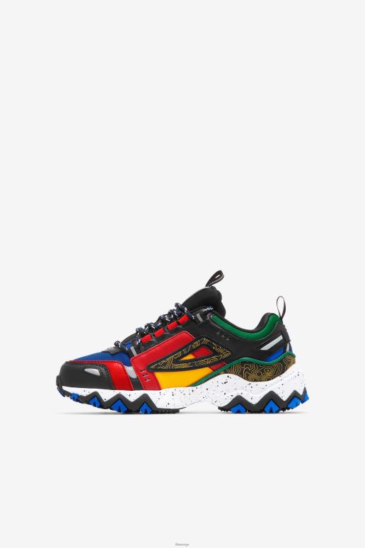 FILA barn store barnas oakmont tr fila blå/rød/amazon HHL842144 blå/rød/amazon