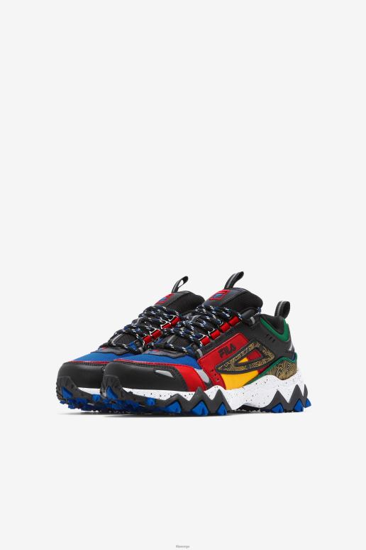 FILA barn store barnas oakmont tr fila blå/rød/amazon HHL842144 blå/rød/amazon