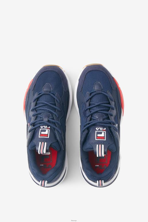 FILA barn store barns ray tracer marine/hvit/rød fila HHL842153 marine/hvit/rød