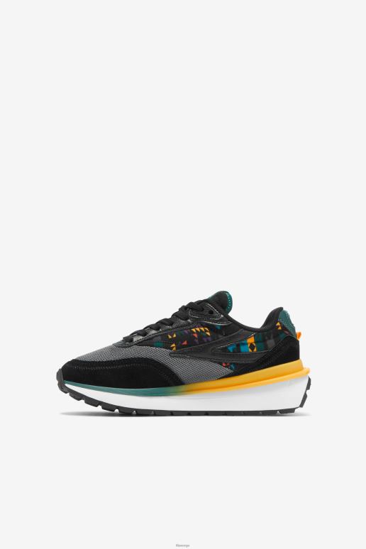 FILA barn store barns renno fila black/june bug/saffron HHL842168 svart/june insekt/safran