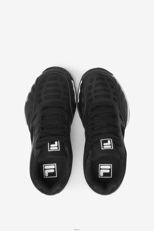 FILA barn barneaxilus jr fila svart/hvit/metallisk sølv HHL842300 svart/hvit/metallisk sølv