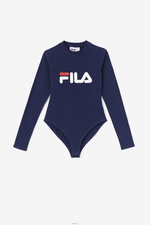 FILA kvinner fila chaya bodysuit peacoat HHL841741 peacoat