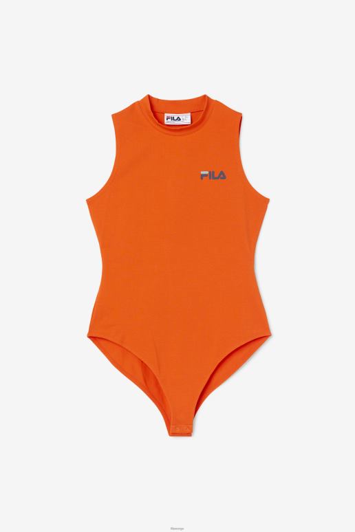 FILA kvinner orange.com ximena bodysuit fila HHL841740 orange.com