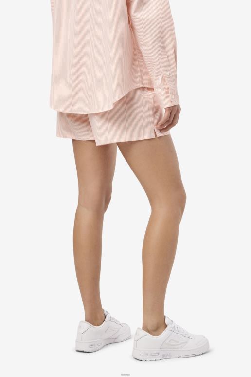 FILA kvinner ariella kort fila korall mandel/hvit HHL841694 korall mandel/hvit