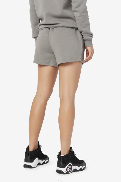 FILA kvinner børstet nikkel nalani kort fila HHL841668 børstet nikkel