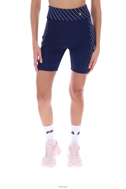 FILA kvinner fila clara pin stripe sykkelshorts HHL843424