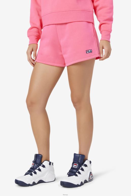 FILA kvinner fila diara høy stige kort rosa HHL841687 rosa